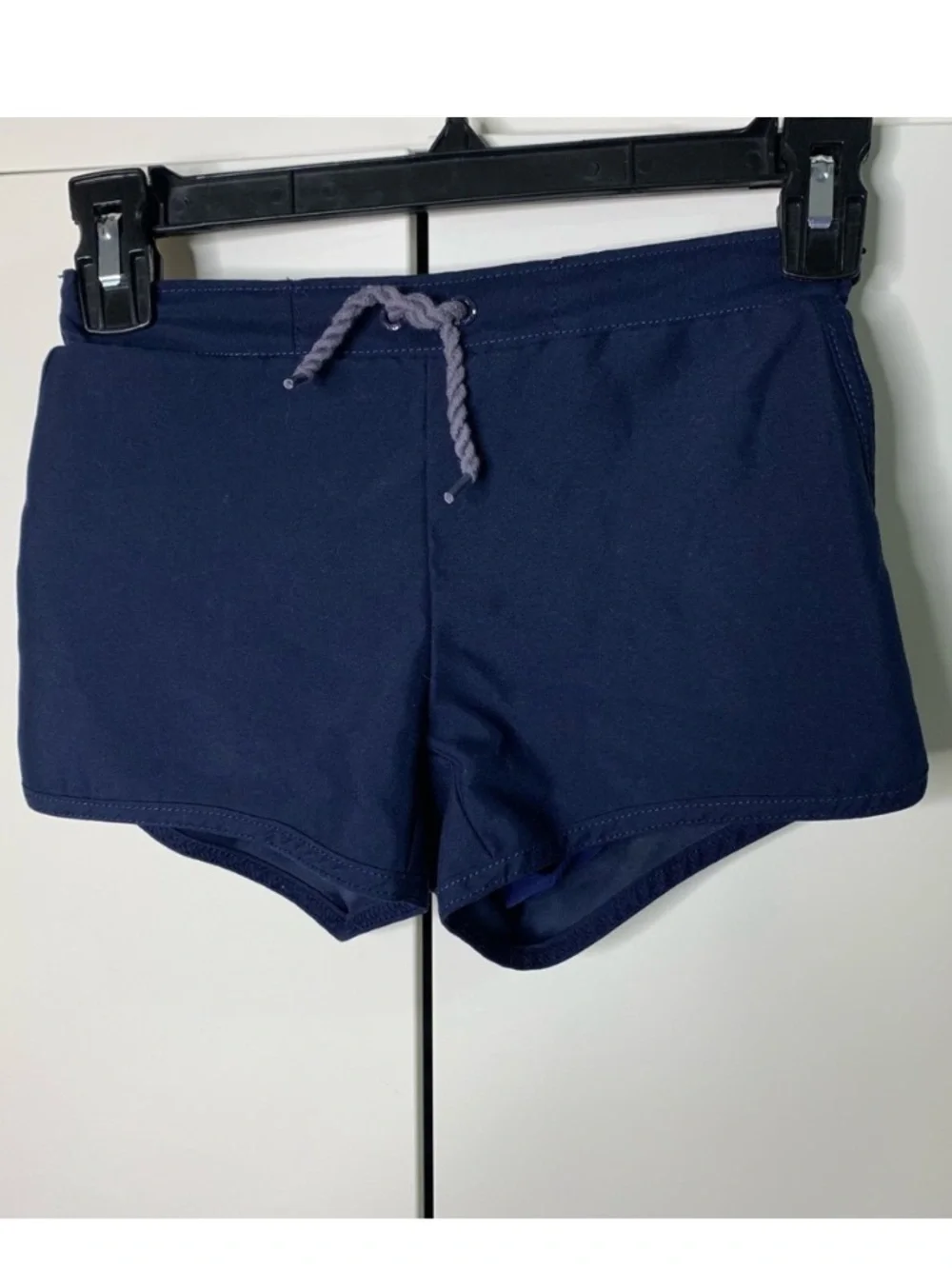 Boys/Kids Navy Blue Swim Shorts with Drawstring Size 14/Kids L